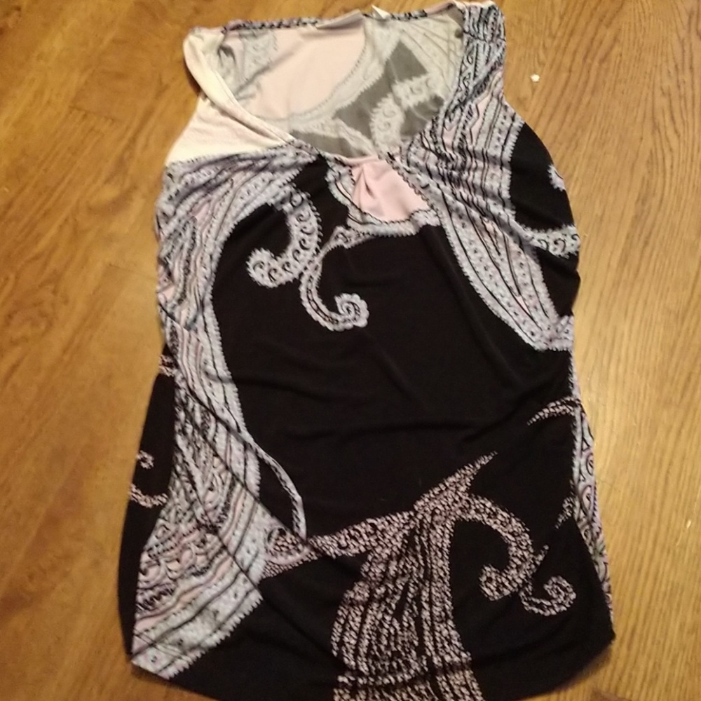 Silky dress blouse